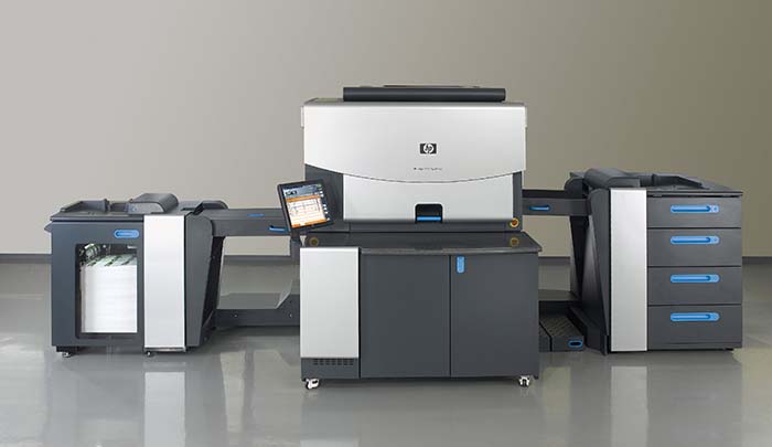 HP on-demand book printer